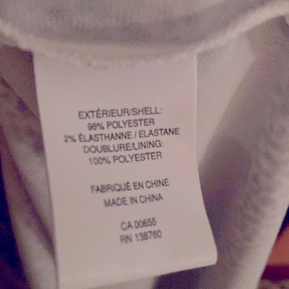 3X Reitmans Gauzy, Flowy, Button Down Dress with Shirred Bodice, Fully Lined NWT - Picture 11 of 15